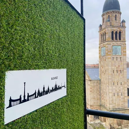 Fresh Smartly Designed Flat & Sunny Balcony * 부다페스트